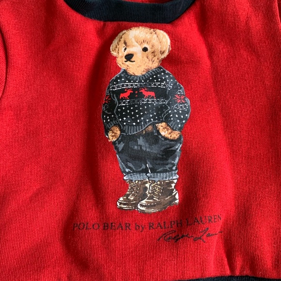 Polo Ralph Lauren sweatshirt and sweatpants set 3 month - Picture 2 of 7